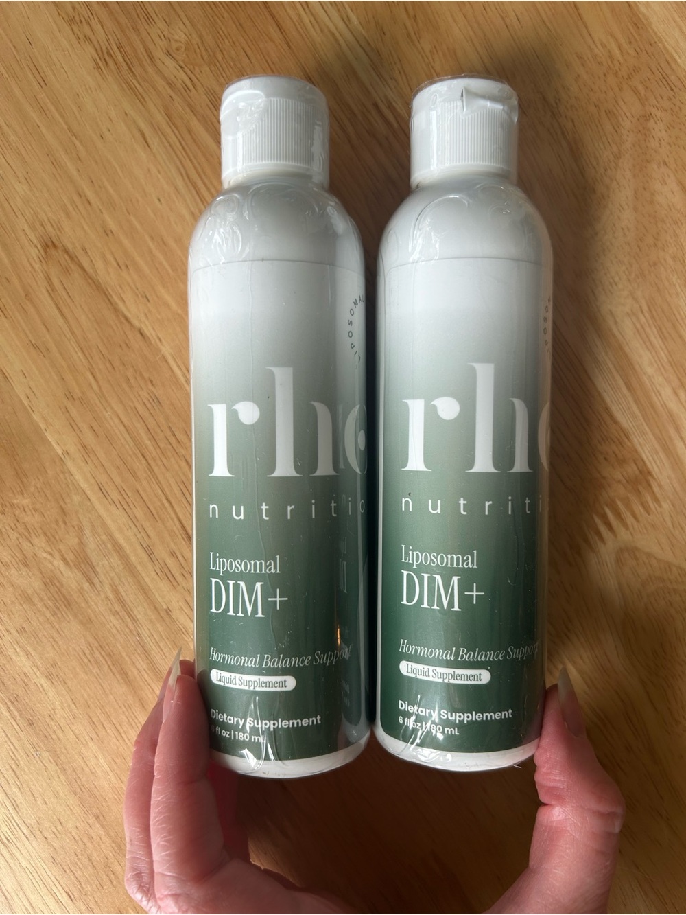 RHŌ Liposomal DIM+ Hormonal Balance Liquid Supplement — x2 UNOPENED